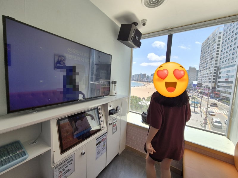 광안리 해수욕장 놀거리 추천 아이콘코인노래연습장 오션뷰 노래방 가족동반 강추