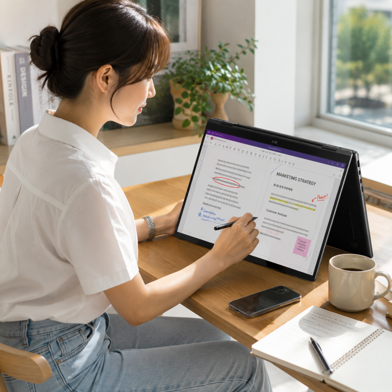 LG 그램 Pro 360 AI, 태블릿 따로 들고 다니지 않게 됐습니다