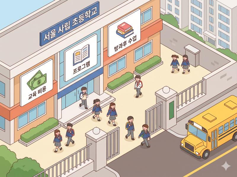 아이 서울 사립 초등학교 보내기: 교육비용, 프로그램, 방과후수업, 캠프 (장점 단점 총정리)
