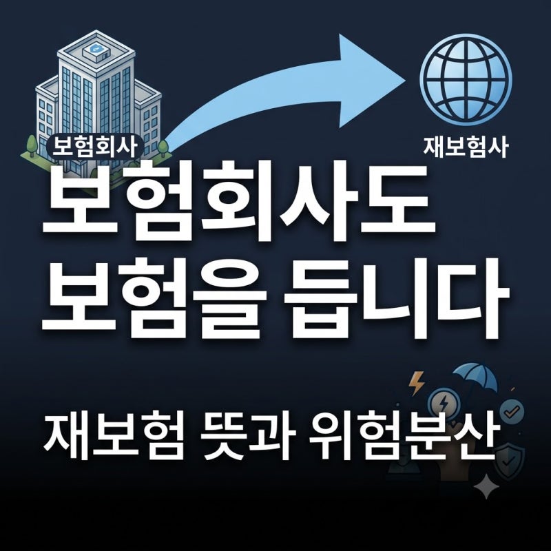 재보험 뜻, 보험회사도 보험에 가입하는 이유