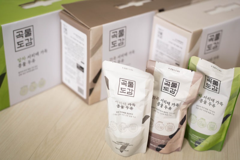 곡물도감 서리태두유: 세 가지 맛 비교와 꾸덕한 매력 후기