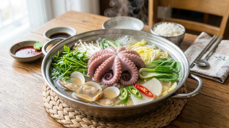[낙지연포탕] 황금레시피: 바다의 산삼! 질기지 않고 야들야들한 낙지와 맑고 개운한 국물이 ....
