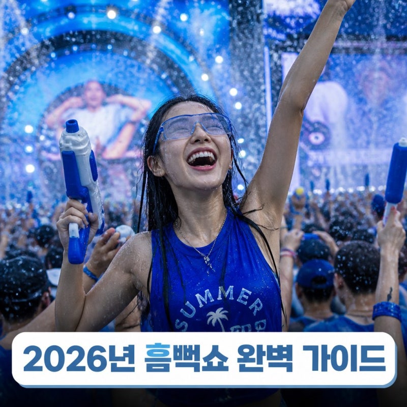 2026년 싸이 흠뻑쇼