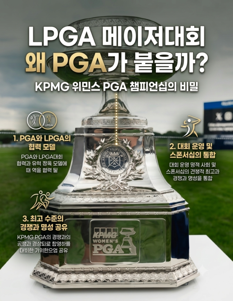 <b>LPGA</b>메이저 대회 왜 PGA가... KPMG <b>위민스</b> PGA <b>챔피언십</b>의... 