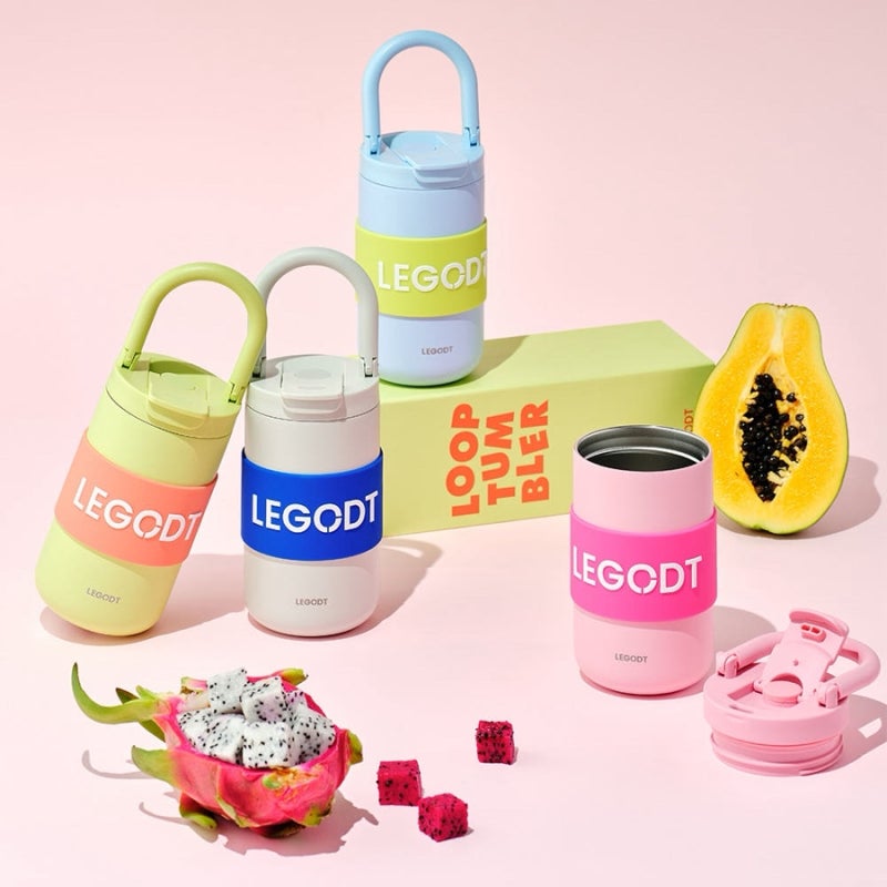 무거운 텀블러 이제 그만 | 손잡이 달린 레고트 루프 텀블러 400ml 솔직후기 (지금 네이버스토....