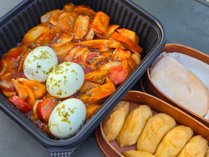 피크닉 도시락! 고추장 없이 추억의 케찹떡볶이 만들기 소스 레시피