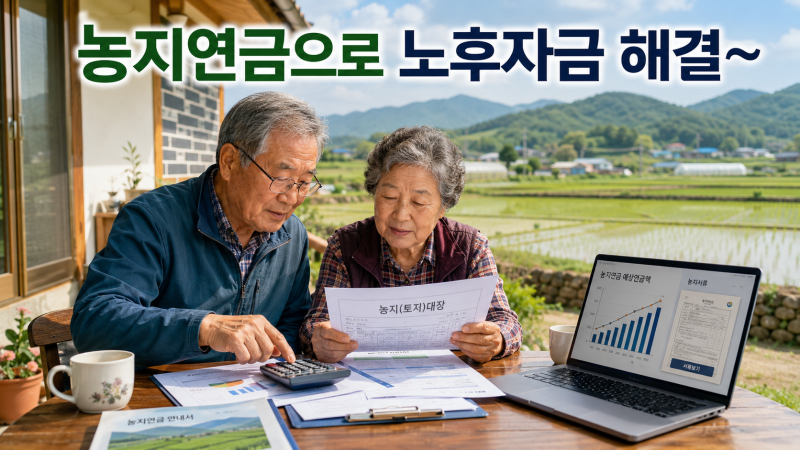 농지연금 자격부터 수령액까지/60세 이상 농업인이 꼭 알아야 할 노후자금 전략