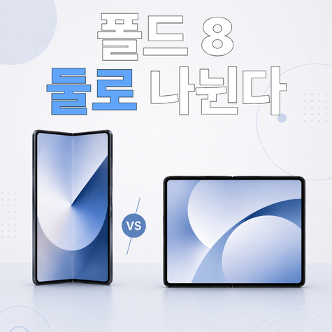 갤럭시 폴드8 출시일·가격·스펙 정리, 폴드7과 비교하면