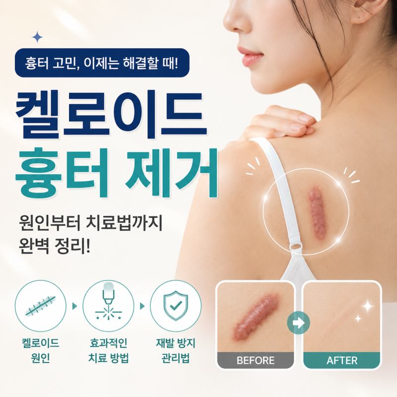 켈로이드 제거 수술? 100% 재발하는 진짜 이유