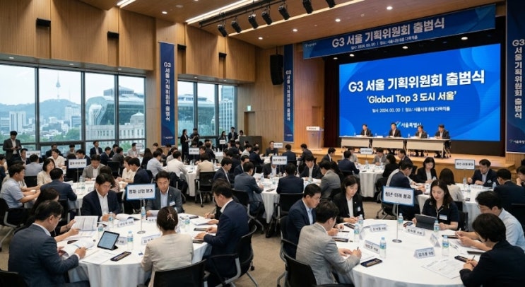 <b>민선 9기</b> 정책 청사진 'G3 서울 기획위원회' <b>출범</b> 및... 