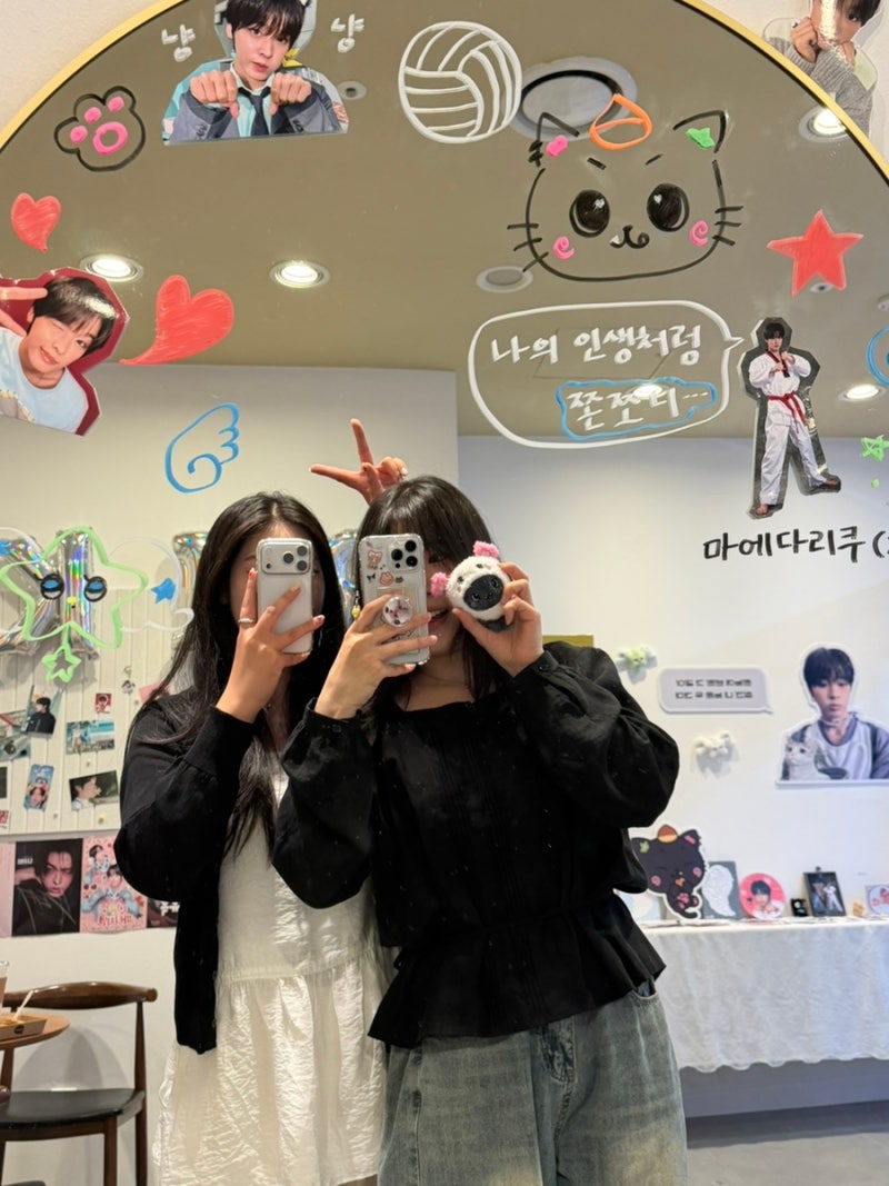 마에다리쿠씨 생일축하해요. | 창원 롯데시네마 NCT WISH 리쿠 생일카페 후기