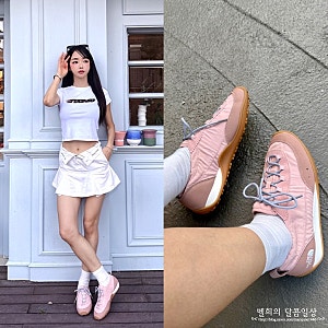 노스페이스 화이트라벨 신발, 클리프 로우 여자 운동화 여름 치마 코디