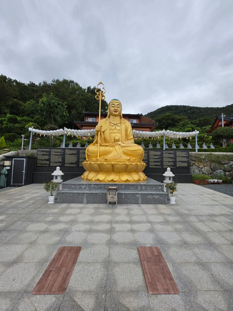 [거제 도해사] 드디어 찾았다! 거가대교에서 보던 거대 지장보살님이 계신 곳 (feat. 삼신할머....