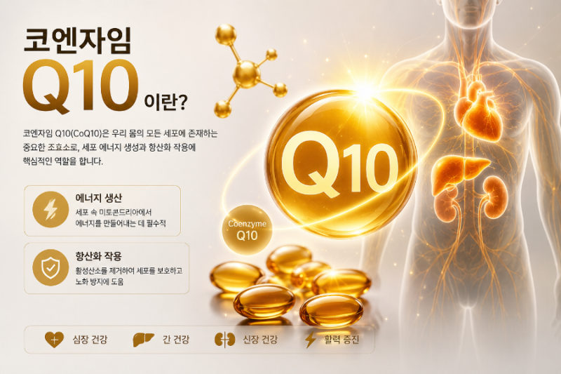 코엔자임Q10 효능 5가지 직접 먹어본 후기 먹는시간 부작용 총정리