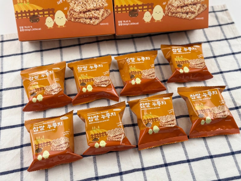 출출할 때 딱! 샵뻥튀기 찹쌀 누룽지 팝스낵