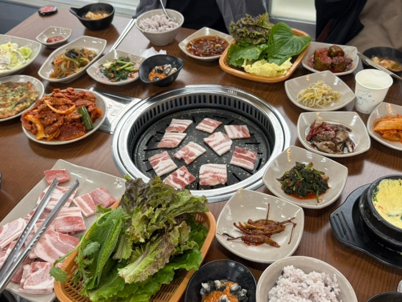 [인천] 인천공항 인근 영종도 쌈밥 맛집 "고목정쌈밥"