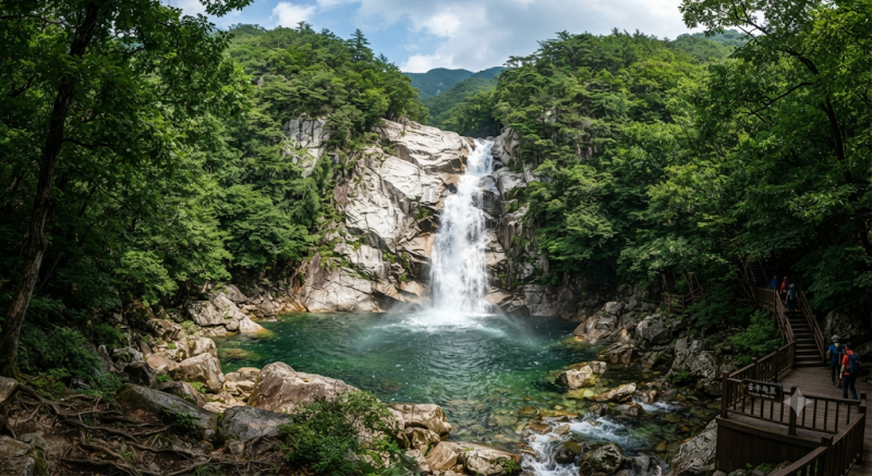 "경남 함양 가볼만한곳 8월 추천! '용추계곡' 폭포 피서 및 자연휴양림 숲캉스 코스 완벽 정리....