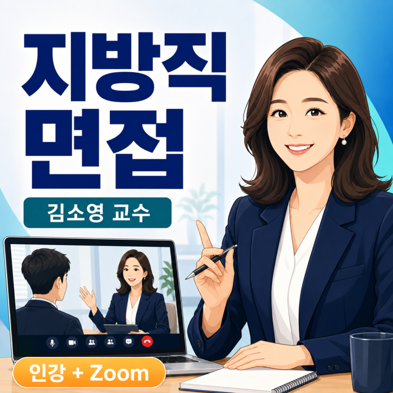부산 지방직 공무원 면접 준비! 면접 교수님이 필요한 이유?