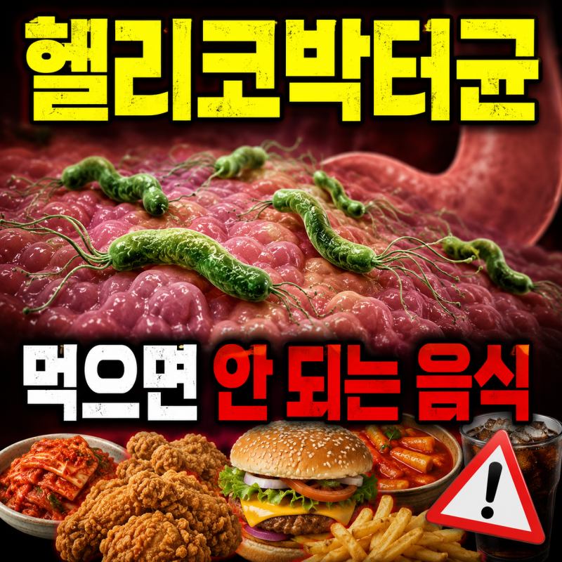 헬리코박터균 음식, 피해야 할 음식과 도움 되는 음식