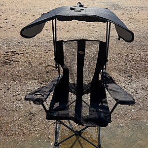 snowline shade chair 그늘막 캠핑의자 바다캠핑의자 파라솔의자 그림자캠핑의자 스노우라인캠핑....