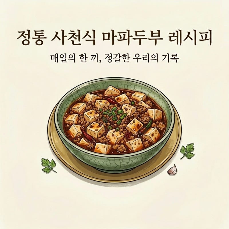 차오차이 시추안 마파두부 후기, 두부·고기 추가해서 푸짐하게 만들기 (소스/완제품 구분 팁....