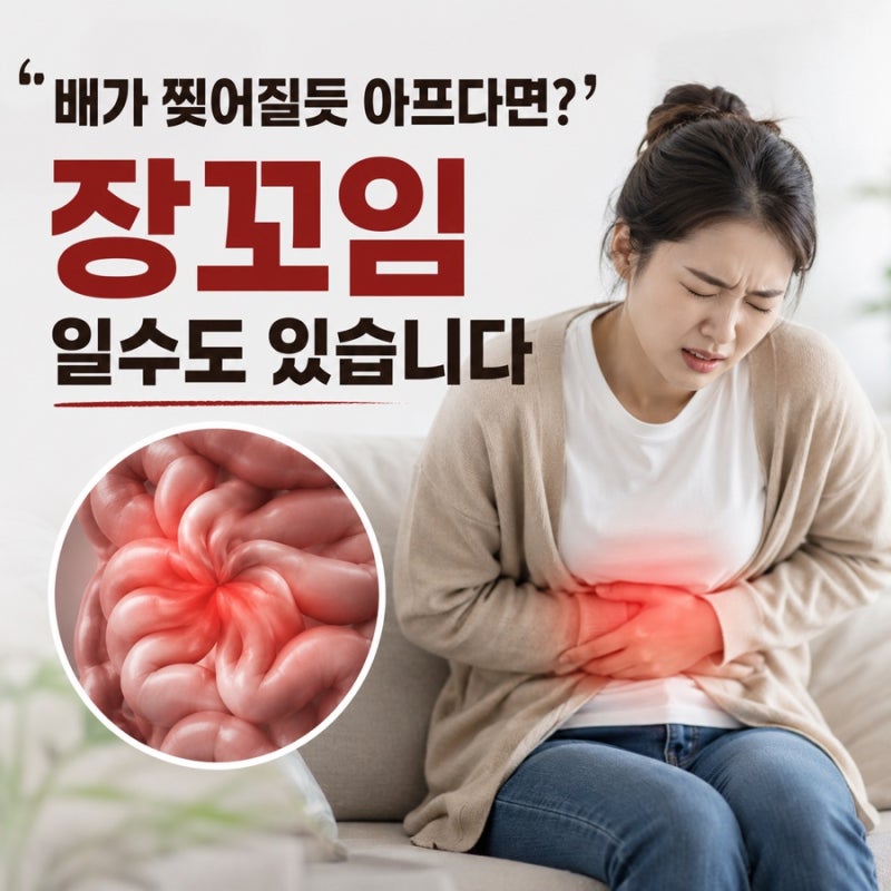 배가 찢어질 듯 아프다면? 장꼬임 원인 증상 치료 약 총정리