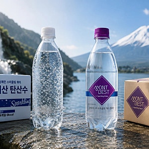 "탄산수 어떤거 사지?" 몽베스트 탄산수와 아이리스 후지산 차이점