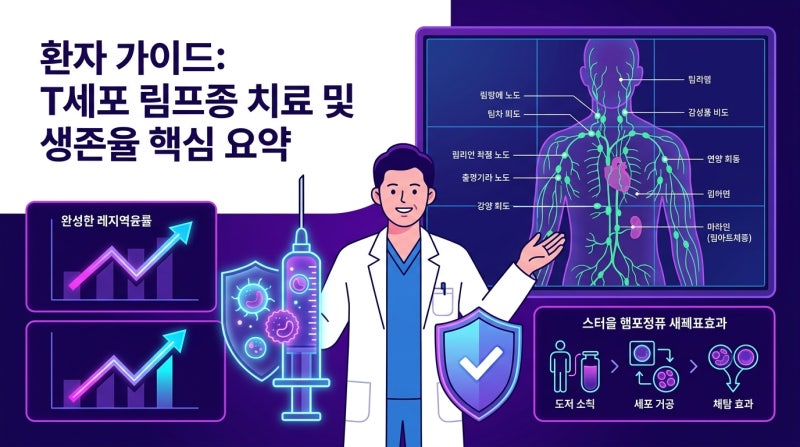 T세포 림프종 종류·치료법·생존율 핵심 정리