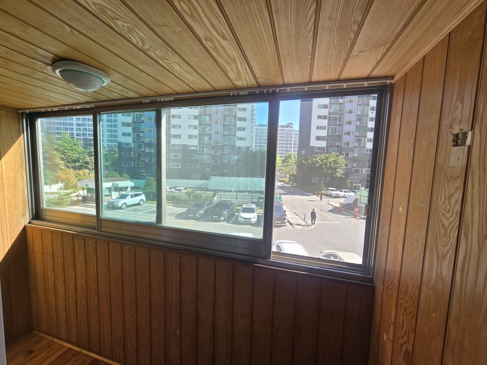 충주 샷시 후기 : 거주중 KCC창호 외부창 교체 (안림동 엘지아파트) 1