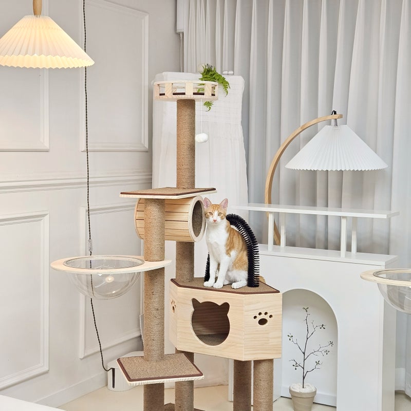 고양이 숨숨집 캣타워 DIY 한 달 — 작은 집에 딱인 소형 캣타워 솔직 후기