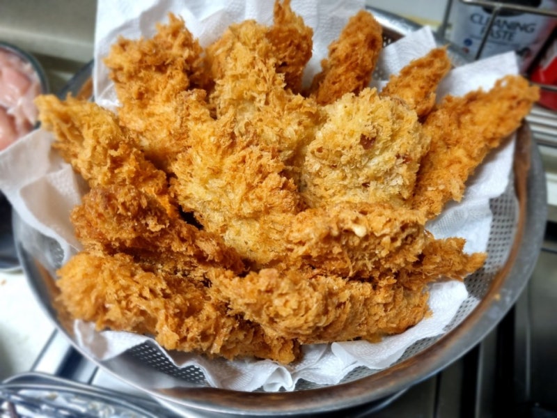 닭안심 요리 바삭한 치킨까스 만들기