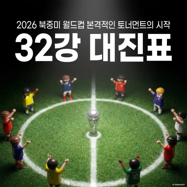 2026 북중미 <b>월드컵</b> 32강 <b>대진표</b> 및 <b>16강</b> 경기 일정 완벽 정리