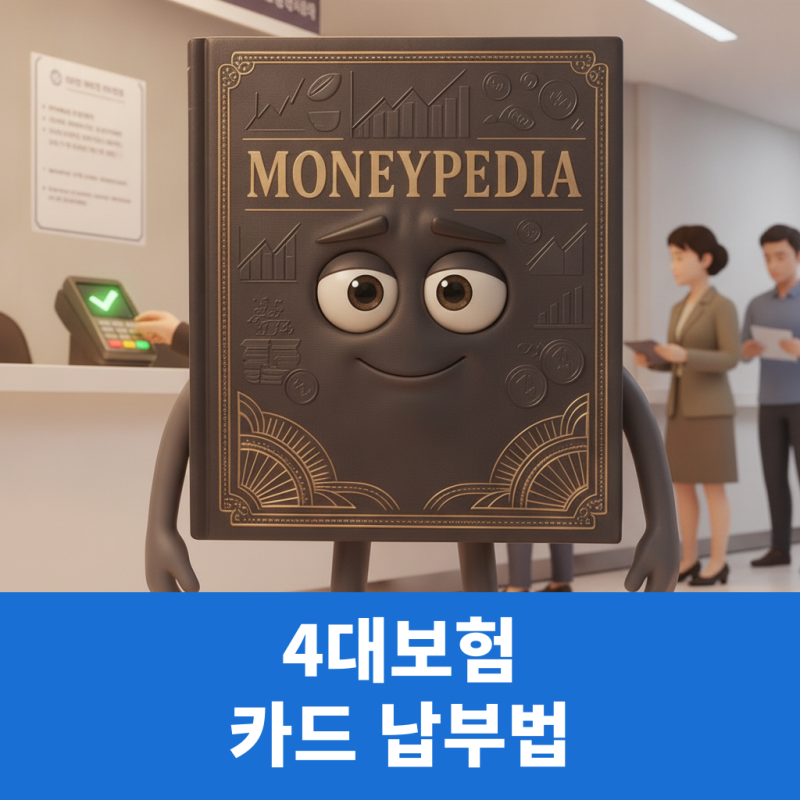4대 보험 카드 납부 방법 모르면 매달 현금으로 손해 봅니다