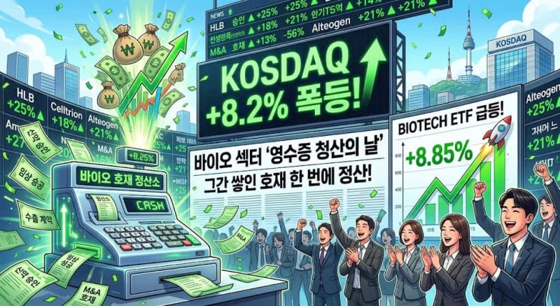 2026년 코스닥 바이오 폭등 원인과 정부 3대 메가 프로젝트 수혜주 전망