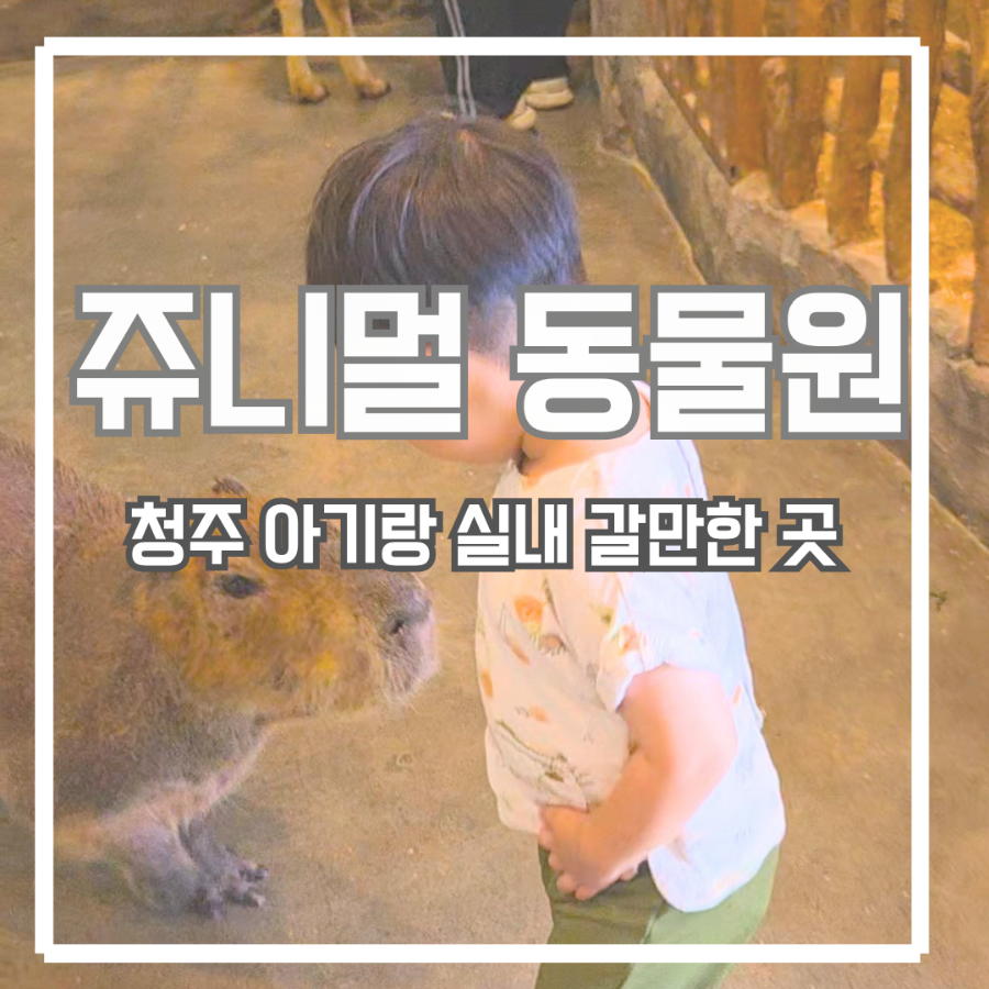 쥬니멀 초정행궁점 사진
