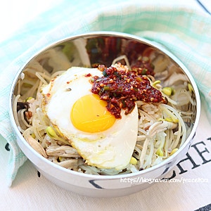 콩나물밥 양념장 레시피 콩나물비빔밥 만들기