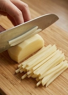 아이 반찬 햄감자채볶음 레시피: 부서지지 않게 감자 익히기 비법