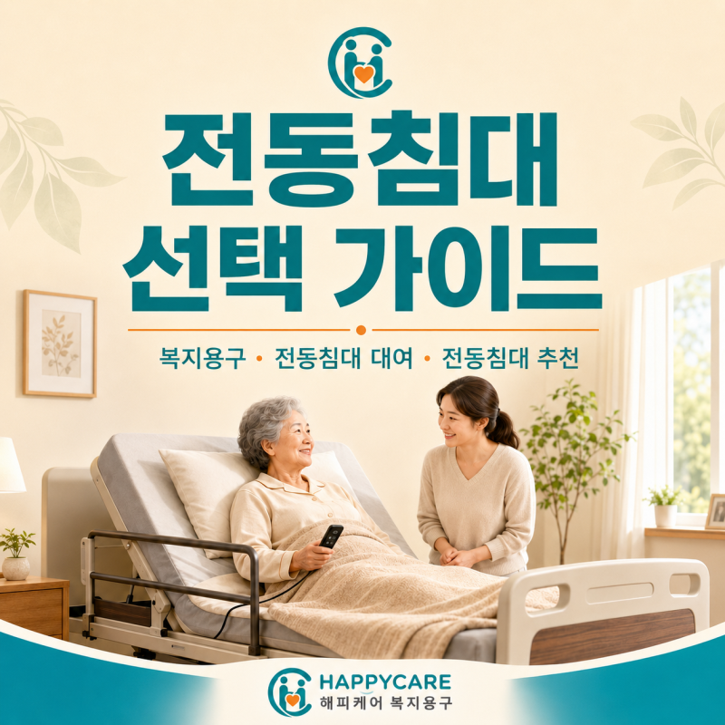 전동침대 대여 전 꼭 확인하세요! 복지용구 전동침대 추천 기준