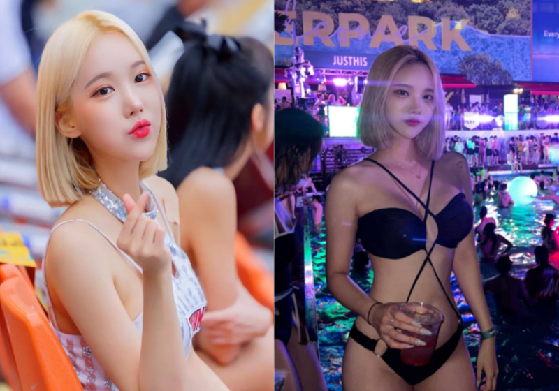 모델 준비생이었다고? 이진 치어리더, 큰 키만 눈에 띄는 줄 알았더니 이런 몸매였다고?