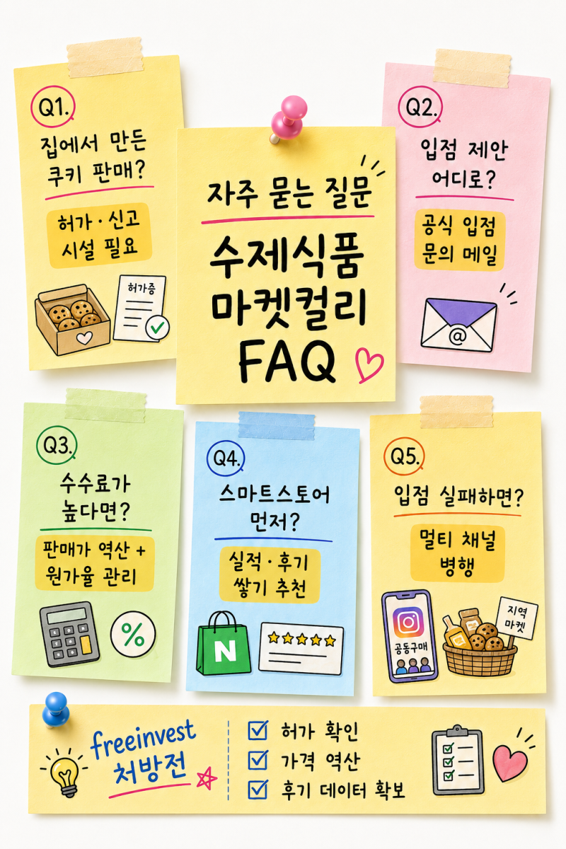 마켓컬리·SSG 수제식품 판매, 수익 포인트 총정리｜입점 3수는 기본, 수수료 40%의 현실과 돌....
