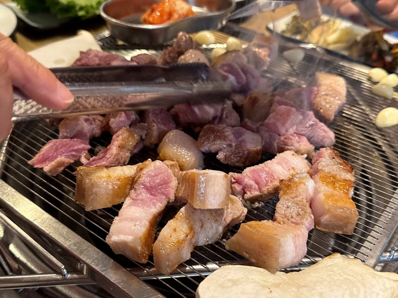 제주도 현지인 맛집 제주공항 근처 삼겹살 제주화로집