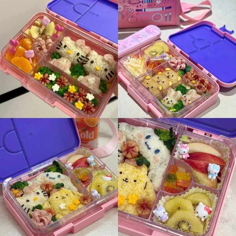 초등 소풍 도시락 산리오 주먹밥 틀로 쉽게 만드는 캐릭터 도시락