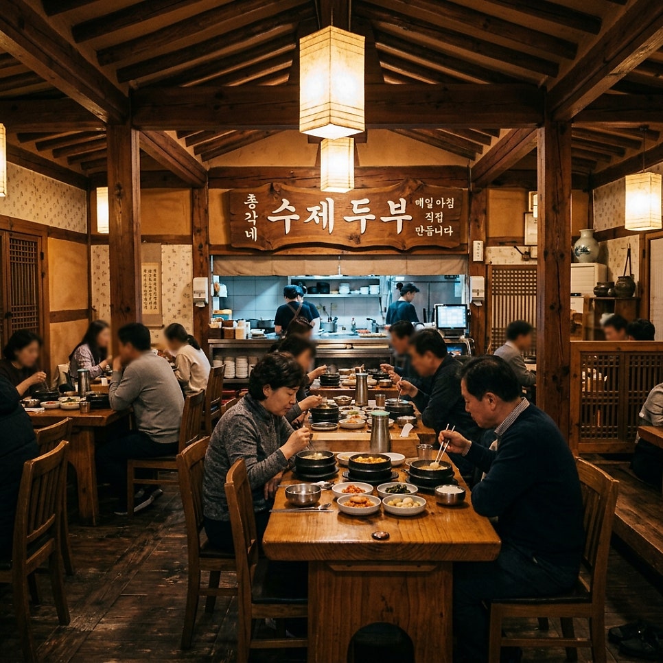 장수손두부 사진 2