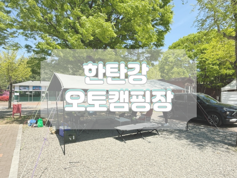 연천 한탄강관광지 오토캠핑장 당일치기 방문! 피크닉 즐기기 좋은 곳 / 명당 추천