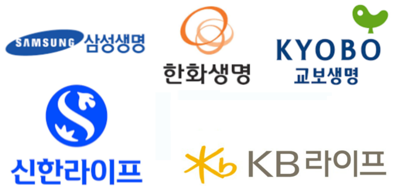 2025년 생명보험사 및 손해보험사 순위 TOP 5