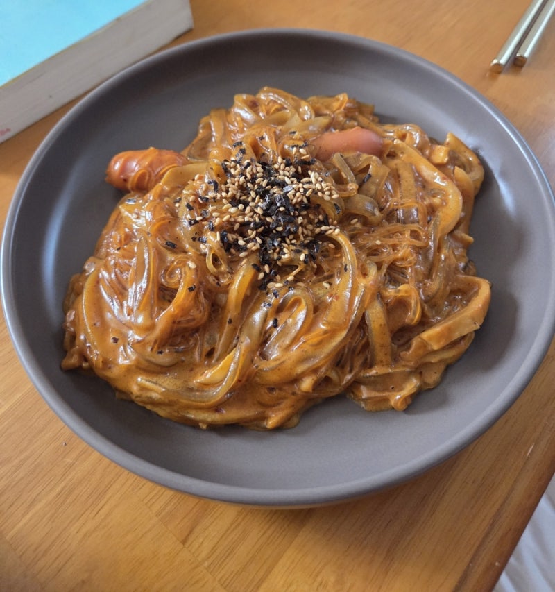 001 크림카레당면