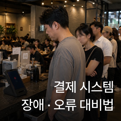 결제 시스템 장애 대비법 — 토스 포스 먹통 사태로 알게 된 백업 단말기의 중요성