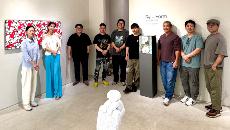 김리원작가, 한국구상조각회 기획초대전 Becoming전, Re - Form전, 참여 조각가로의 활약