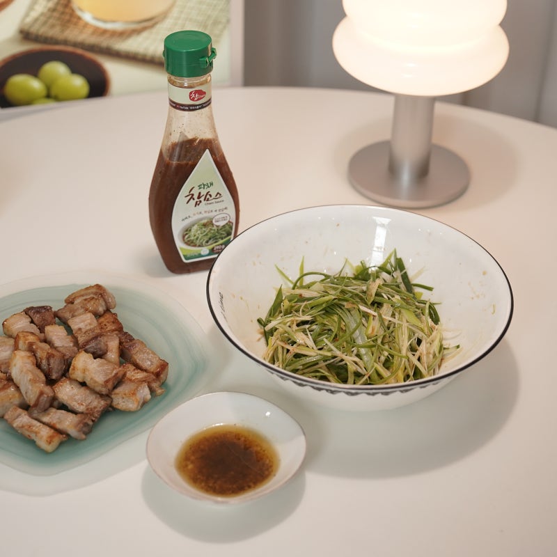 고기집 파채맛 우리식품 참소스로 만든 초간단 파채소스 레시피