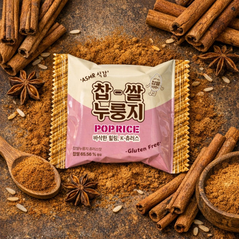 바삭함에 반하고 맛에 또 반하는 찹쌀 누룽지